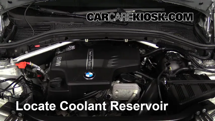 2013 BMW X3 xDrive28i 2.0L 4 Cyl. Turbo Coolant (Antifreeze) Flush Coolant